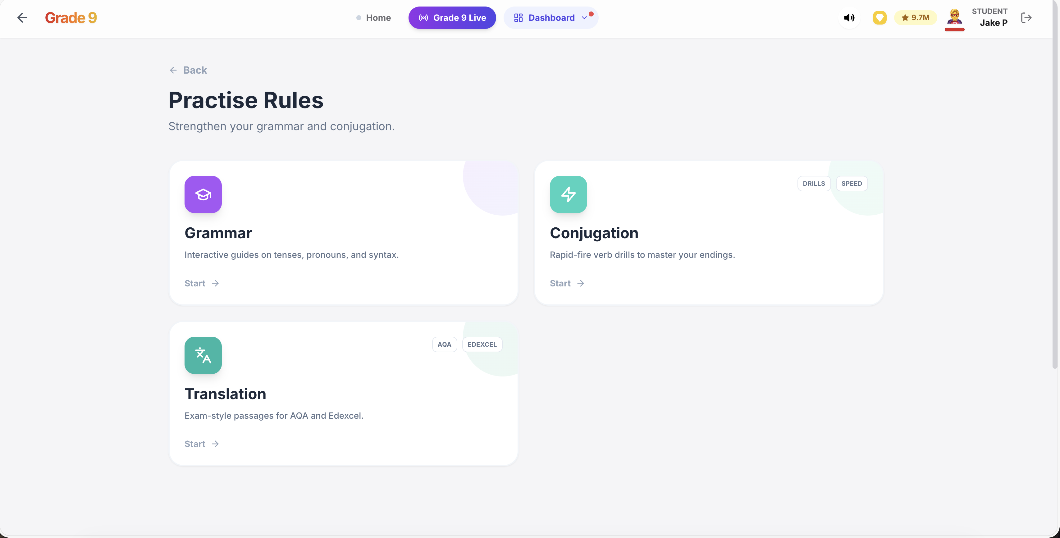Grade 9 School | World Language Platform for US Teachers and Students